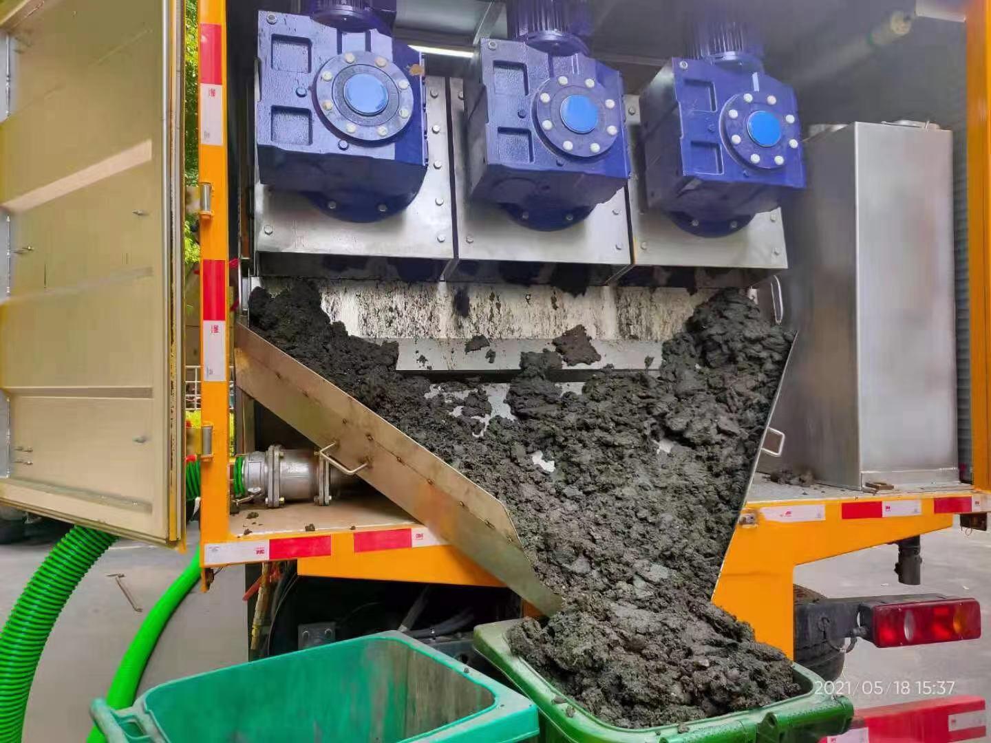 石家庄化粪池清掏城市维护站-泥浆净化干湿分离处理
